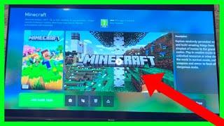 How to Download Minecraft on Xbox Series S / X (NEW UPDATE in 2024)