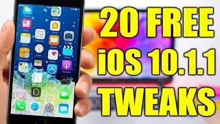 TOP 20 FREE iOS 10 - 10.1.1 Jailbreak Tweaks