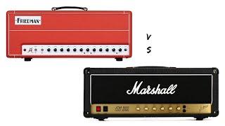 Friedman JEL-100 vs Marshall JCM800 2203