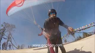 GoGlides - Paragliding Take Off | Kathmandu Paragliding | Paragliding in Nepal