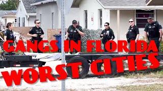 Top 10 Worst Cities In Florida For Gangs In 2024