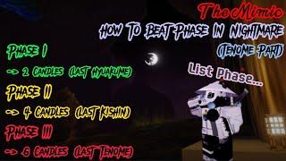 Roblox | The Mimic | How To Beat Tenome Part In Nightmare 1 (Book 2)