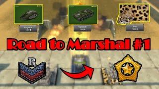 Road to Marshal #1 | Isida M1 + Hornet M1 + Jaguar | Tanki Online [MyTanks] ogam