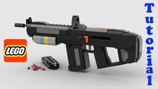 HALO commando toy gun that works assembling Unofficial LEGO set