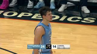 UNC's Cormac Ryan vs Virginia - FULL HIGHLIGHTS | February 24, 2024 | 2023-24 NCAA Season