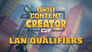 SMITE Content Creator Cup LAN Qualifiers - Team iDavy vs Team OtherTheAnother