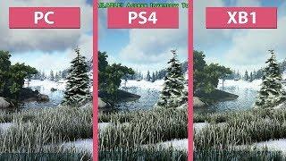 ARK: Survival Evolved (2017) – PC vs. PS4 vs. Xbox One Frame Rate Test & Graphics Comparison