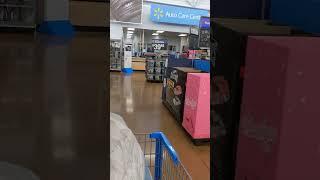 What a shopping cart sees at Walmart in East Greenville, Pennsylvania on December 4, 2023