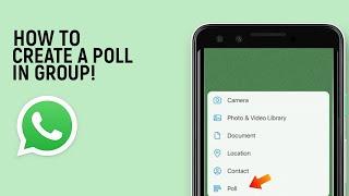 How To Create A Poll In Whatsapp Group Full Guid [easy]