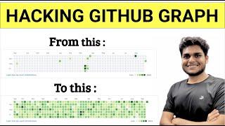 Hack Github Contribution Graph in 20 seconds 