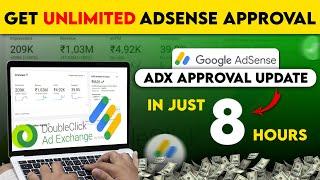 ADX Approval Updated Method 2024 | In Just 8 Hours | Get Unlimited Adx Approvals