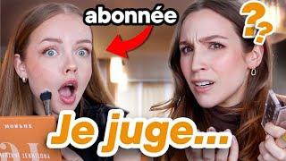 Je juge le maquillage... d'une abonnée !! 