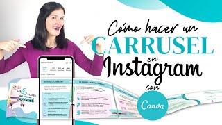   Cómo hacer un CARRUSEL en Instagram   con CANVA | COMUNICAZEN