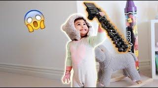 WE'VE NEVER SEEN A BABY DO THIS ON YOUTUBE BEFORE!!! **ADORABLE**