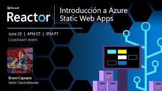 Introducción a Azure Static Web Apps