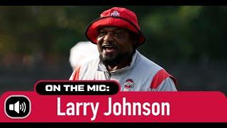 Ohio State's coach Larry Johnson on Jack Sawyer being captain, defensive line in fall camp