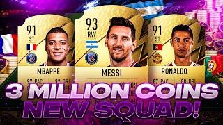 My New 3 MILLION Coin Meta FIFA 22 Hybrid Squad Builder