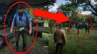 How To STORE OUTFITS On Your Horse In Red Dead Redemption 2