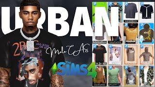 ULTIMATE Sims 4 Male CC Folder. You need this Urban Male CC In Your Game!
