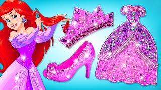 Buat Kostum Ariel Pink Berkilauan dengan Tanah Liat & Berlian Imitasi! ‍️