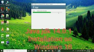 Java jdk 14.0.1 Installation on Windows 10 in 2020
