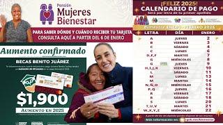 DOMINGO 5 ADELANTAN PAGOS "DEFG" ADULTOS MAYORES 65 Y ENTREGA TARJETA MUJERES