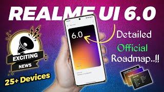 Realme UI 6.0 Open Beta Update: Detailed Official Roadmap & Release Dates for 25+ Devices