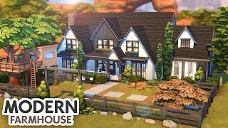 Family Modern Farmhouse // The Sims 4 Speed Build