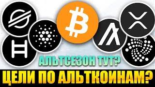  Альткоины, которые дадут иксы! Разбор монет: BTC XRP XLM ALGO ADA IOTA HBAR