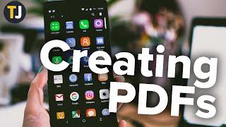 How to Create a PDF File from an Android Device