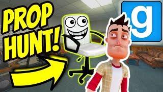 GMOD PROP HUNT IN AN OFFICE! | Multiplayer Garry's Mod Gameplay with Spycakes OB and Camodo