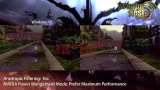 Dragon Nest Windows 10 vs Windows 7 Performance Test