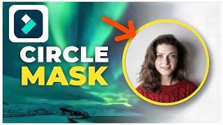 how to Circle Crop Video in Filmora 13 || Circle Masking