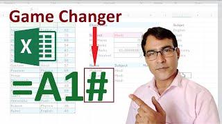 Make function Dynamic With this Trick in excel | Excel Hash sign operator