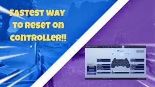 How to Scroll-Wheel Reset on Controller (Instant Reset)