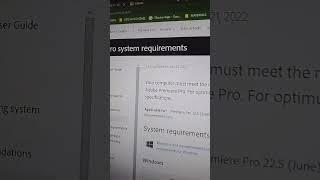 Adobe Premiere Pro Requirements