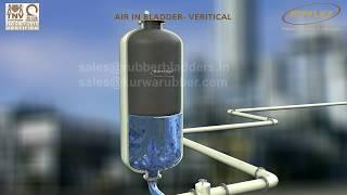 SURGE TANK BLADDER - AIR IN BLADDER - VERTICAL | KURWA RUBBER