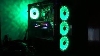 REDRAGON SIDESWIPE Black RGB Gaming PC Case