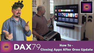 Closing Apps After Oreo Update via Keyboard – Sony Bravia