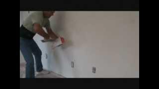 How to install skim coat drywall joint compound