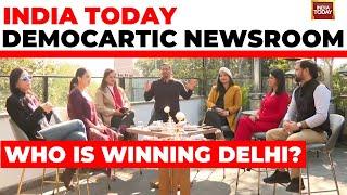 Democratic Newsroom | Who Is Winning Delhi? Delhi Dangal Team Decodes Battle | Delhi Elections 2025