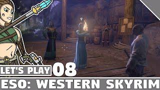 #08 Digging Up Trouble Quest - ESO Western Skyrim | Let's Play ESO Western Skyrim
