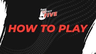 How To Play & Win Fanz Fantasy5 | Fanz