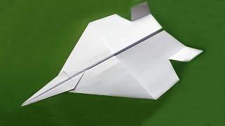 Easy Paper F15 Fighter Jet Tutorial - How to Make a Paper Airplane