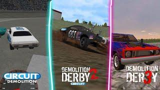 Evolution of starlinght to demolition derby 1, 2, 3