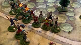 Ravenfeast miniature war game in 54mm rules based on LWTV.