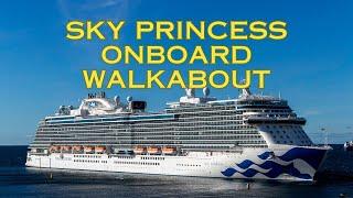 Sky Princess | 4K  Onboard Walkabout | Southampton to Guernsey, Northern France And Spain