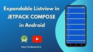 Expandable ListView in Android - Jetpack Compose Tutorial