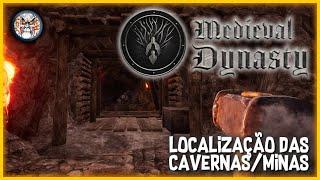 Medieval Dynasty: localização de todas as cavernas/minas