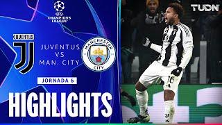 HIGHLIGHTS - Juventus vs Manchester City | UEFA Champions League 24/25 | TUDN